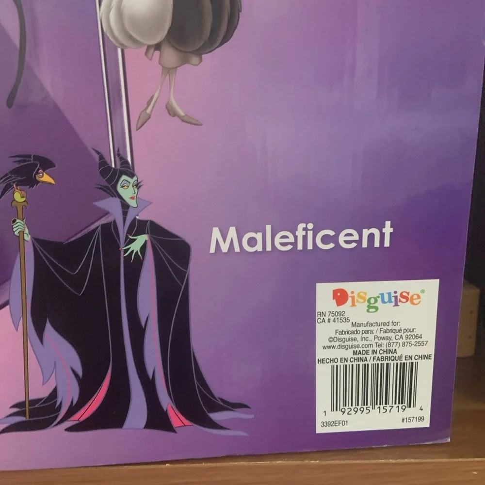 Disney Villains 5 Piece Ear Kit, New In Box
